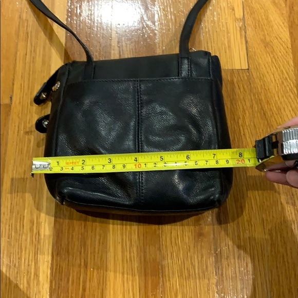 Black Leather Fossil Crossbody Bag - Picture 2 of 5